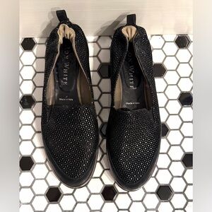 Ron White Niki In Ox Sparkle Water Resistant Loafer - Size EU 35.5 US Sz 5 / 5.5